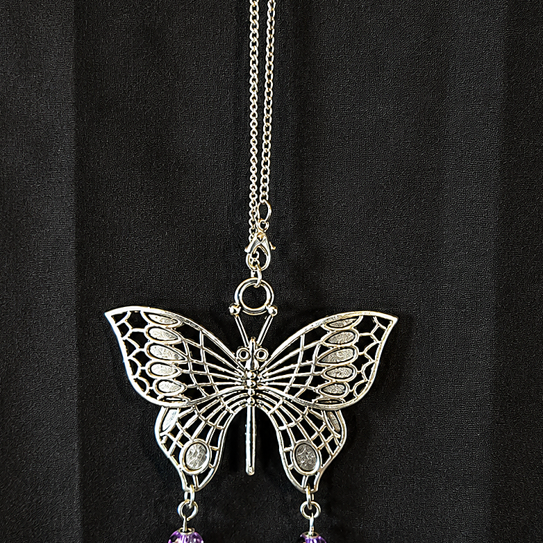 Butterfly suncatcher for vehicle or house window